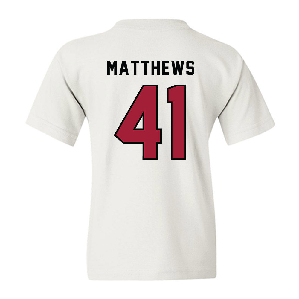 Alabama - NCAA Football : Jamarion Matthews - Youth T-Shirt-1
