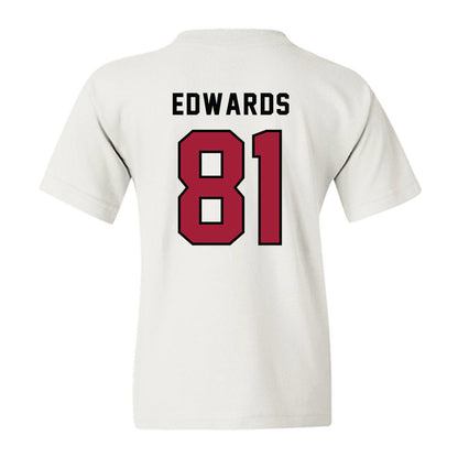Alabama - NCAA Football : Kaleb Edwards - Youth T-Shirt-1