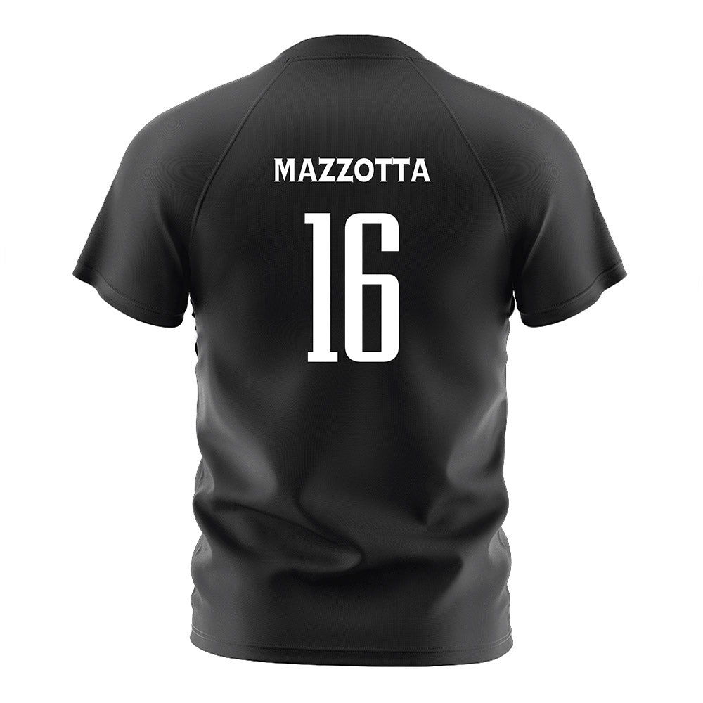 St. Joe's - NCAA Men's Soccer : Matteo Mazzotta - Black Soccer Jersey-1