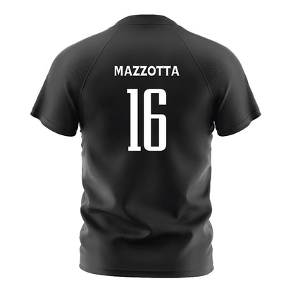 St. Joe's - NCAA Men's Soccer : Matteo Mazzotta - Black Soccer Jersey-1