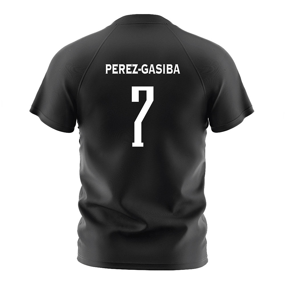 St. Joe's - NCAA Men's Soccer : Sebastian Perez-Gasiba - Black Soccer Jersey-1