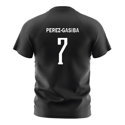 St. Joe's - NCAA Men's Soccer : Sebastian Perez-Gasiba - Black Soccer Jersey-1