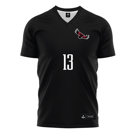 St. Joe's - NCAA Men's Soccer : Oskar Steinicke - Black Soccer Jersey-0