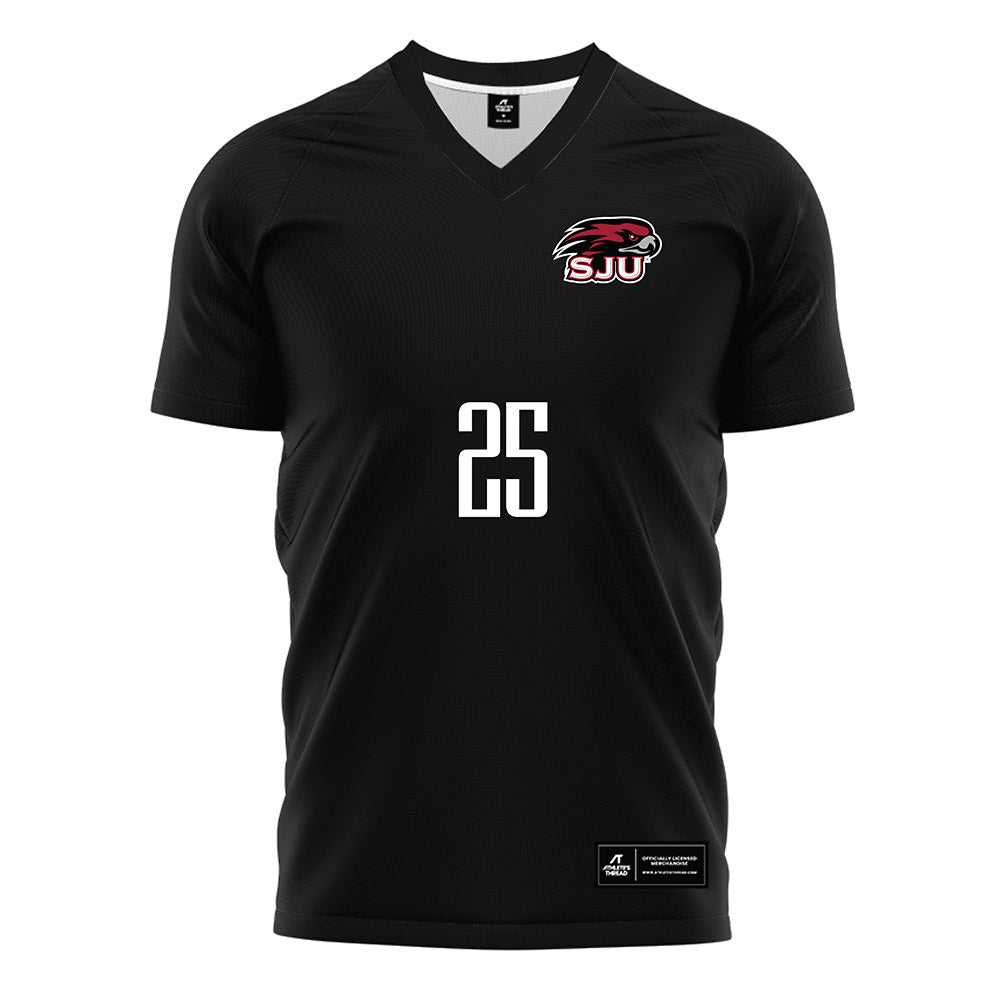St. Joe's - NCAA Men's Soccer : Nate Bunting - Black Soccer Jersey