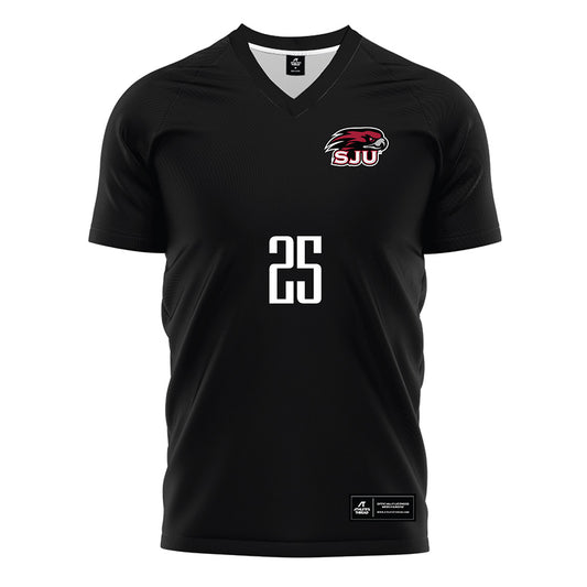 St. Joe's - NCAA Men's Soccer : Nate Bunting - Black Soccer Jersey