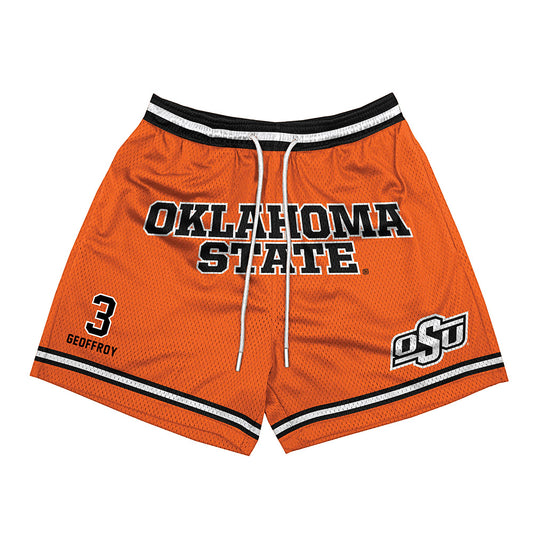 Oklahoma State - NCAA Women's Soccer : Ellie Geoffroy - Shorts-0