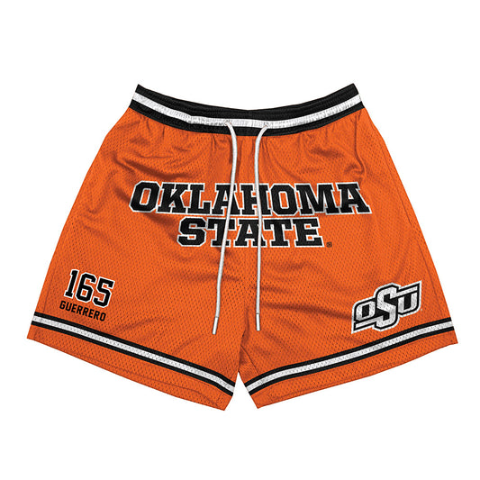 Oklahoma State - NCAA Wrestling : Ishmael Guerrero - Shorts-0