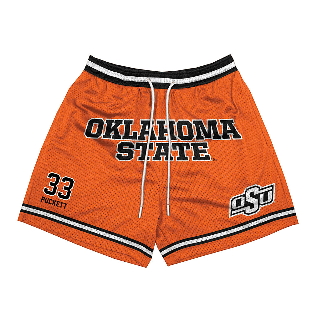 Oklahoma State - NCAA Football : Jack Puckett - Shorts-0