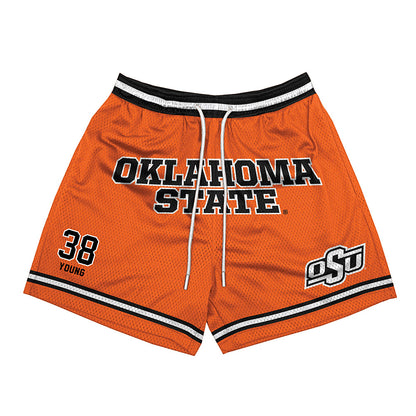 Oklahoma State - NCAA Football : Carlveon Young - Shorts-0