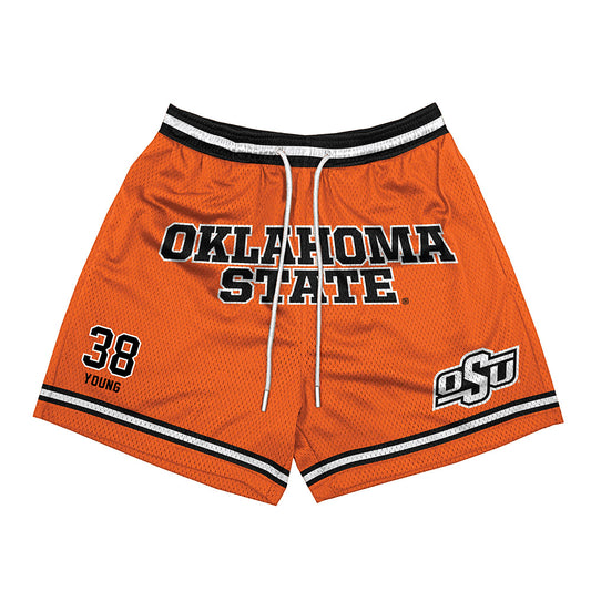 Oklahoma State - NCAA Football : Carlveon Young - Shorts-0