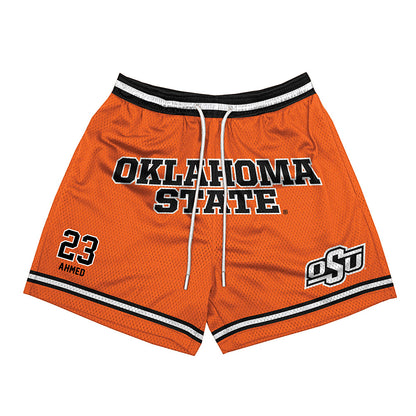Oklahoma State - NCAA Men's Basketball : Benjamin Ahmed - Shorts-0