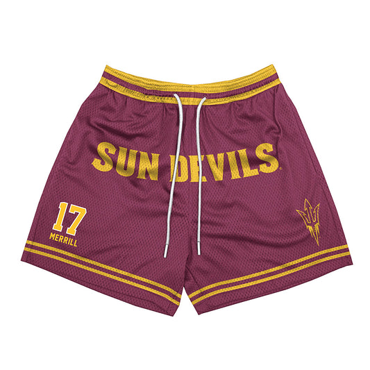Arizona State - NCAA Men's Ice Hockey : Teddy Merrill - Shorts-0