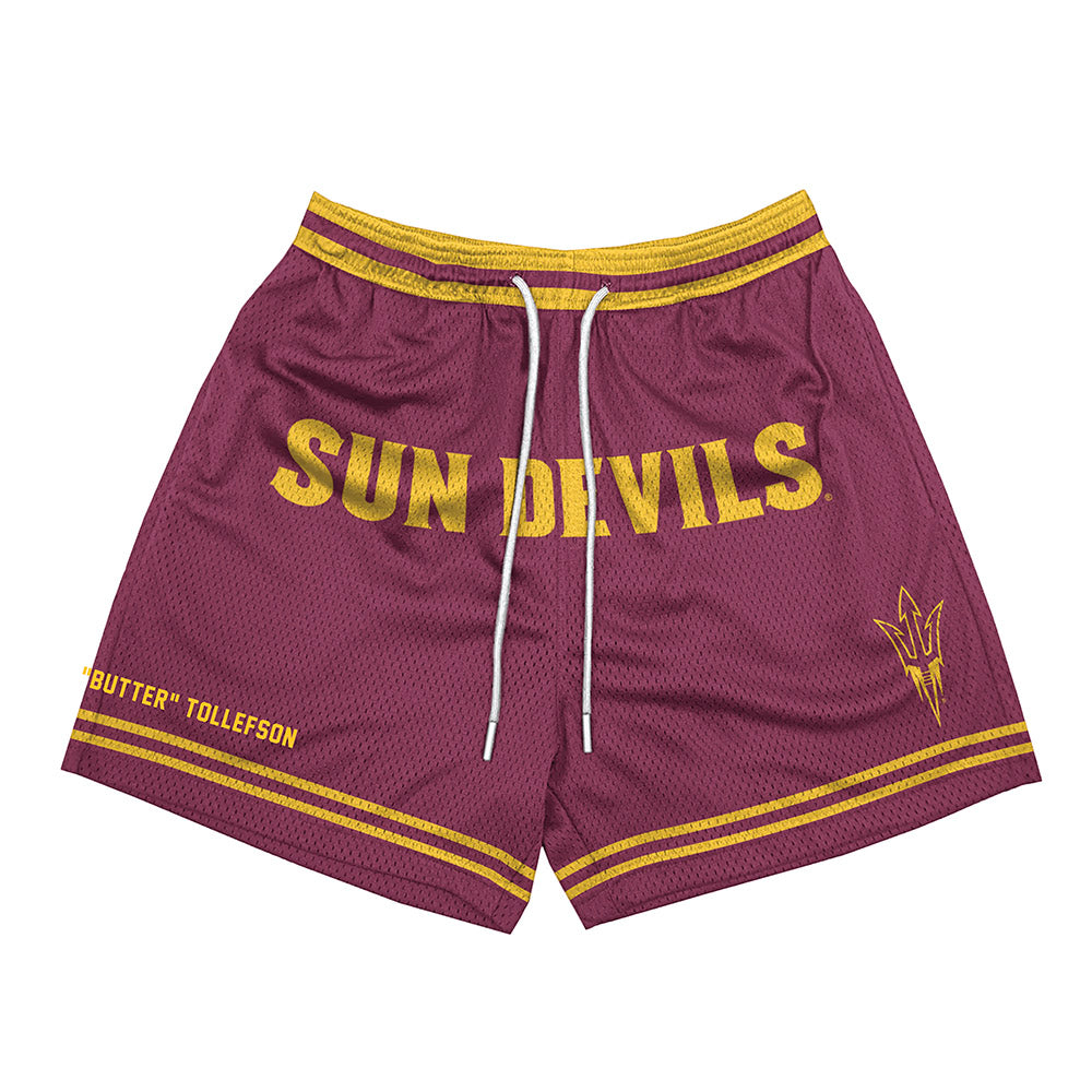 Arizona State - NCAA Football : Michael "Butter" Tollefson - Shorts-0
