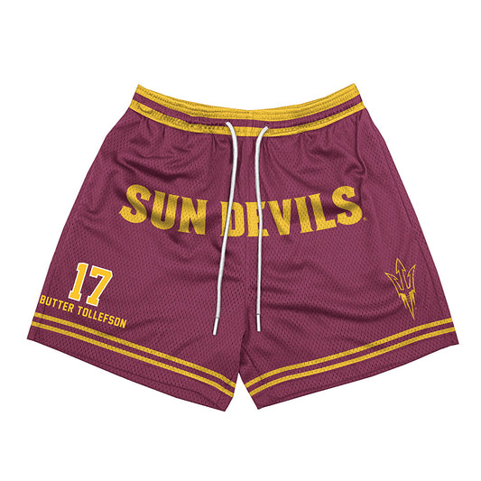 Arizona State - NCAA Football : Michael "Butter" Tollefson - Shorts-0