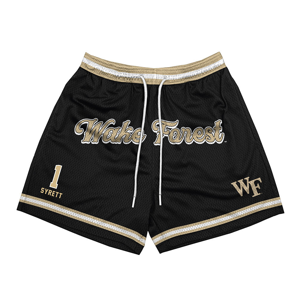 Wake Forest - NCAA Men's Soccer : Graham Syrett - Shorts-0