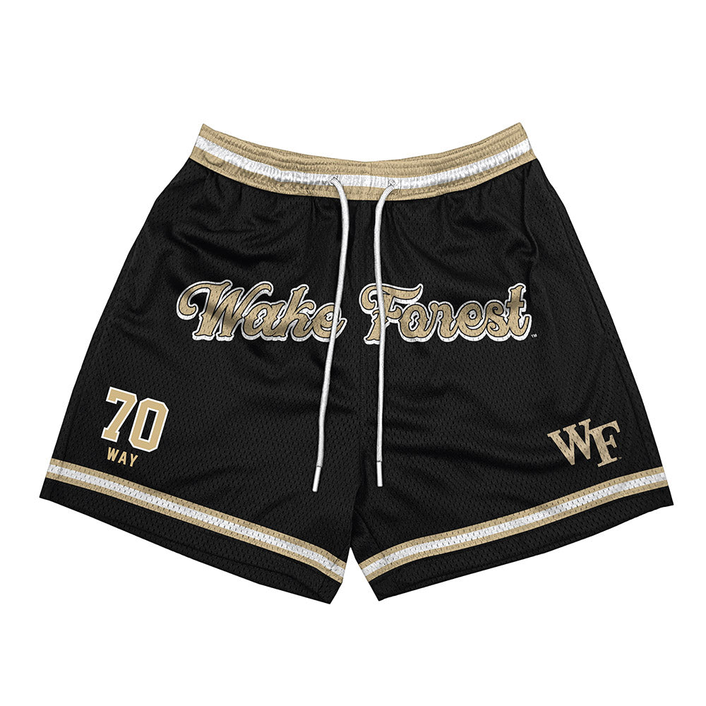 Wake Forest - NCAA Football : Will Way - Shorts-0