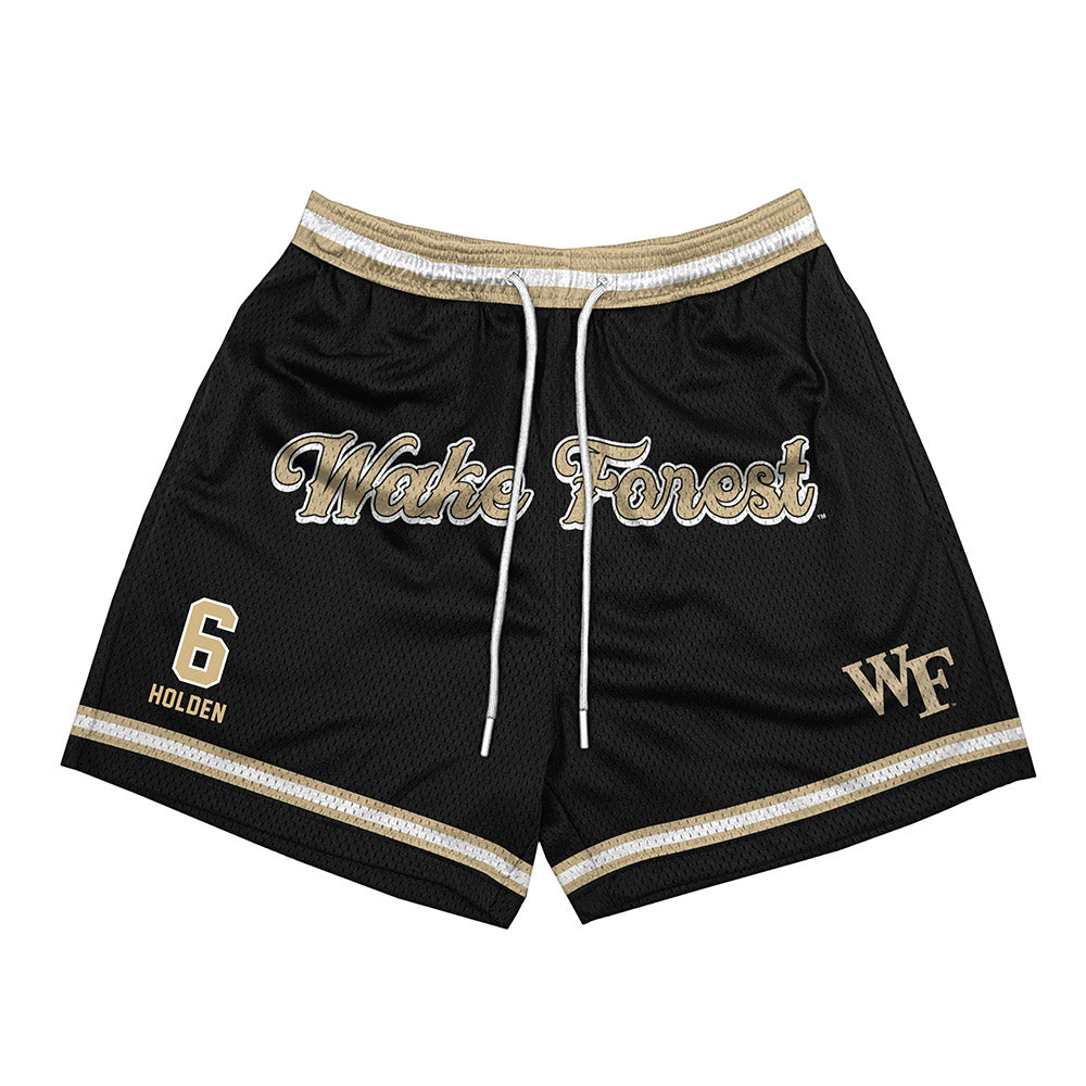 Wake Forest - NCAA Baseball : Will Holden - Shorts-0