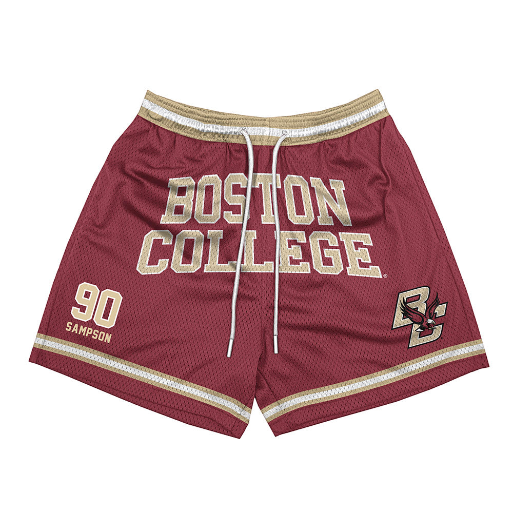 Boston College - NCAA Football : KJ Sampson - Shorts-0