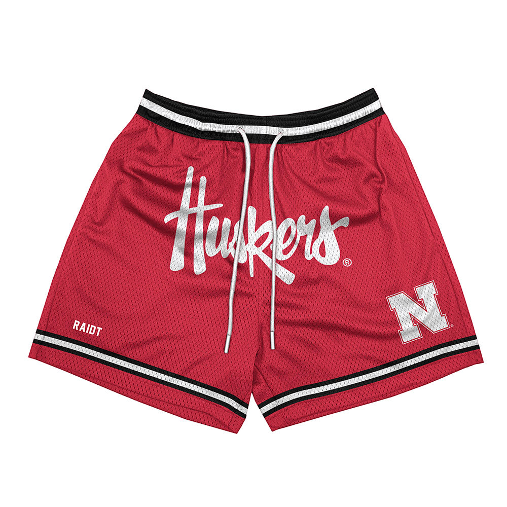 Nebraska - NCAA Women's Tennis : Conley Raidt - Shorts-0