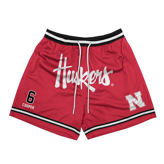 Nebraska - NCAA Men's Basketball : Will Cooper - Shorts-0
