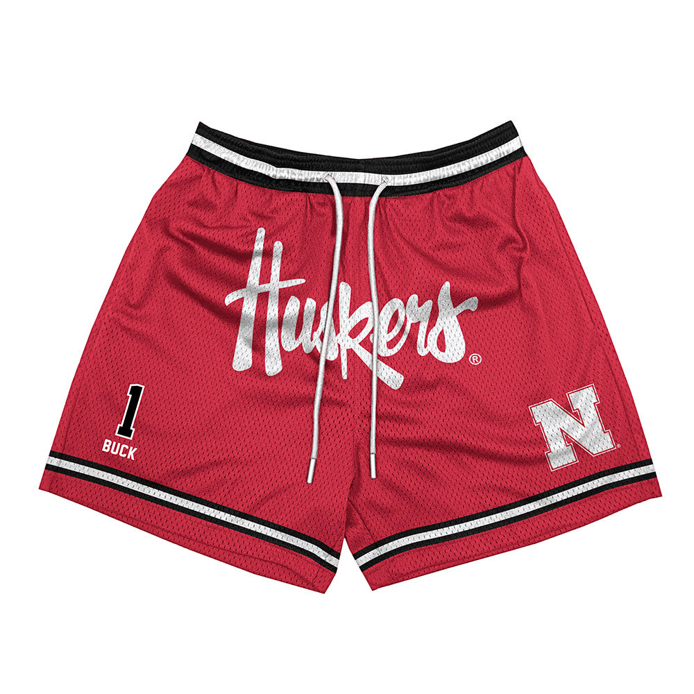 Nebraska - NCAA Baseball : Jett Buck - Shorts-0