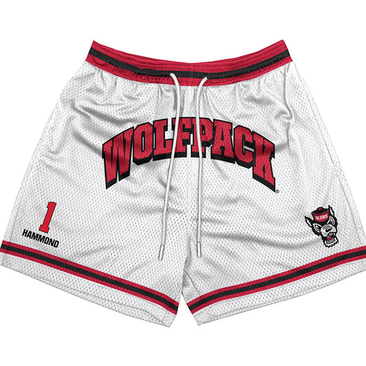 NC State - NCAA Men's Basketball : Christian Hammond - Shorts-0