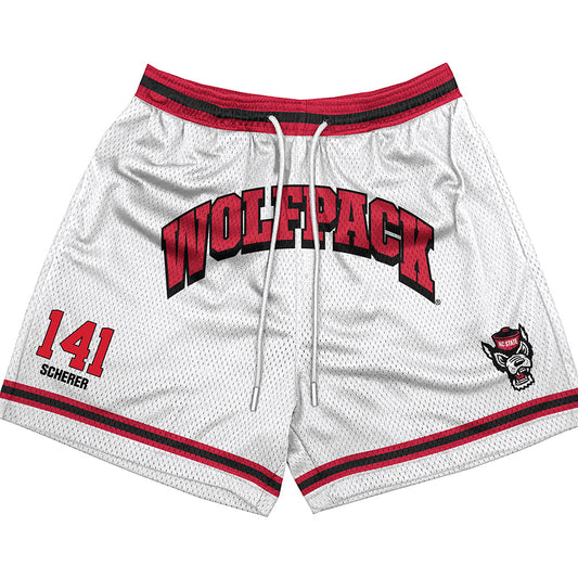 NC State - NCAA Wrestling : Drew Scherer - Shorts-0