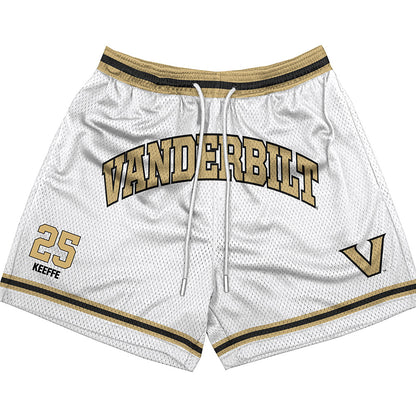 Vanderbilt - NCAA Men's Basketball : Miles Keeffe - Shorts-0