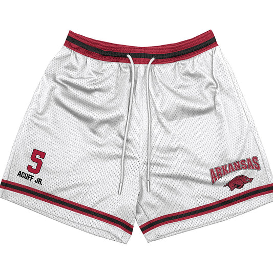 Arkansas - NCAA Men's Basketball : Darius Acuff Jr. - Shorts-0
