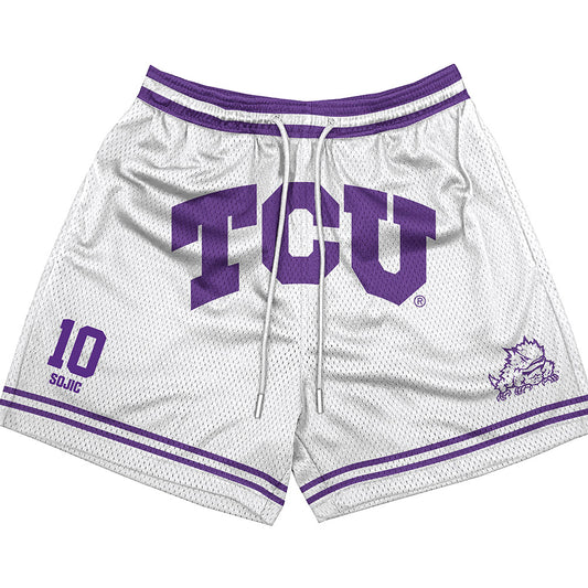 TCU - NCAA Men's Basketball : Milos Sojic - Shorts-0