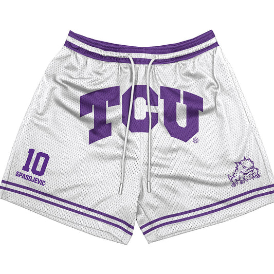 TCU - NCAA Men's Basketball : Milos Spasojevic - Shorts-0