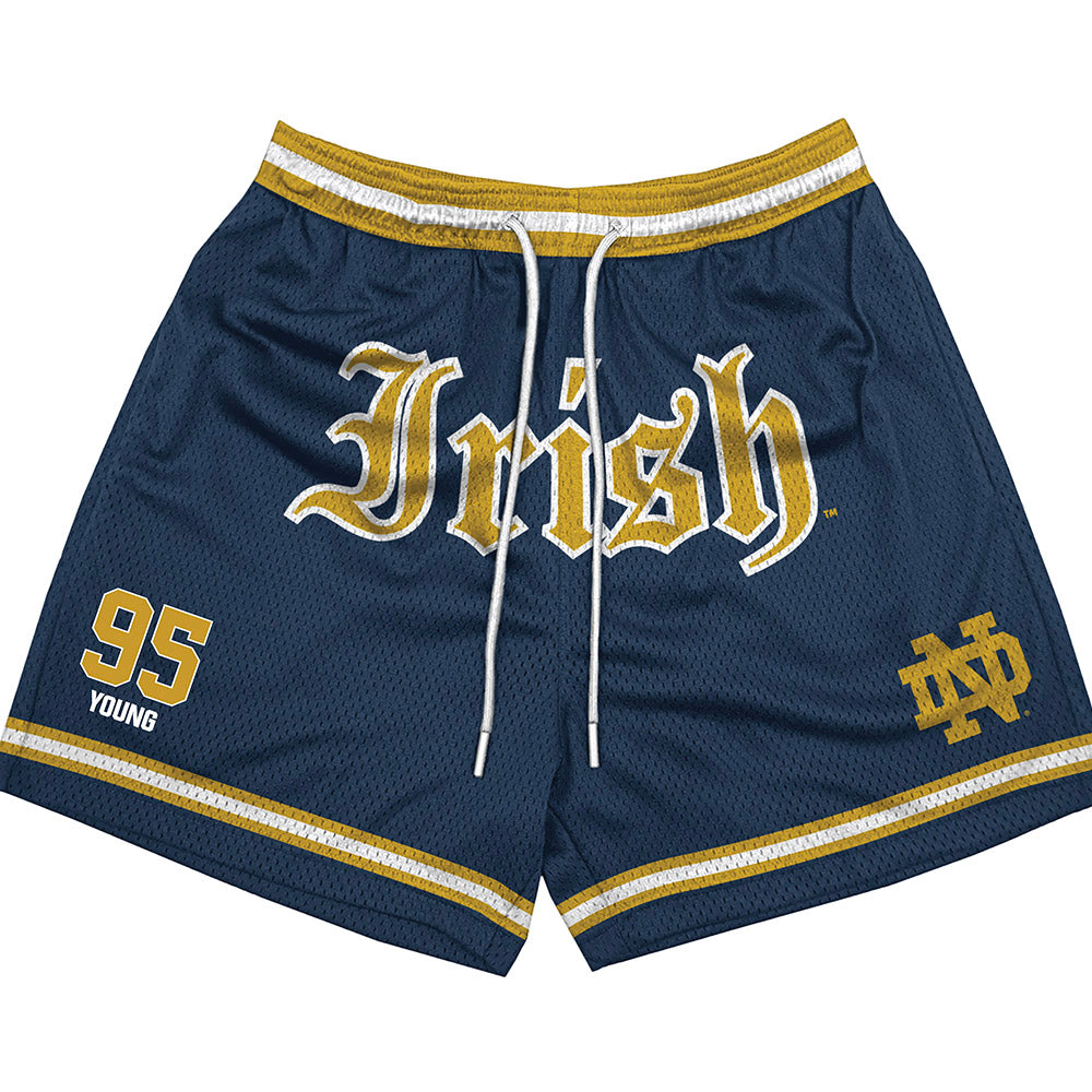 Notre Dame - NCAA Football : Bryce Young - Shorts-0