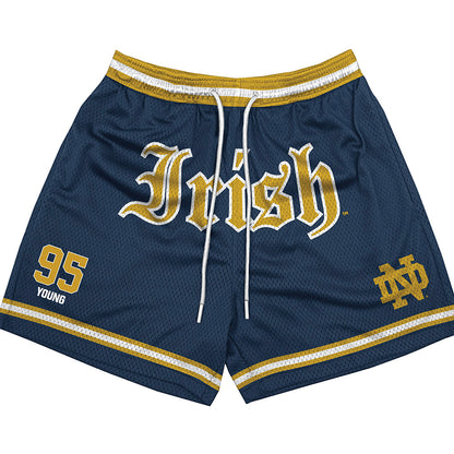 Notre Dame - NCAA Football : Bryce Young - Shorts-0
