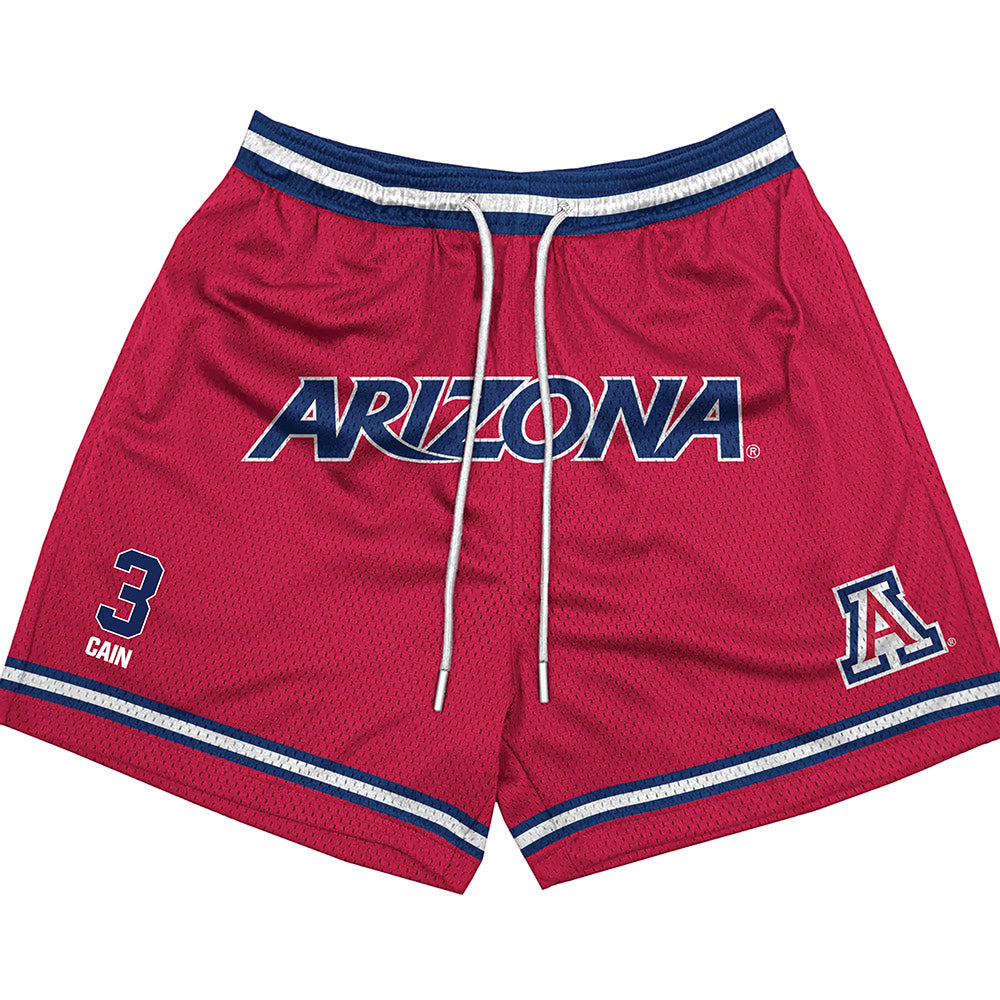 Arizona - NCAA Baseball : Andrew Cain - Shorts-0