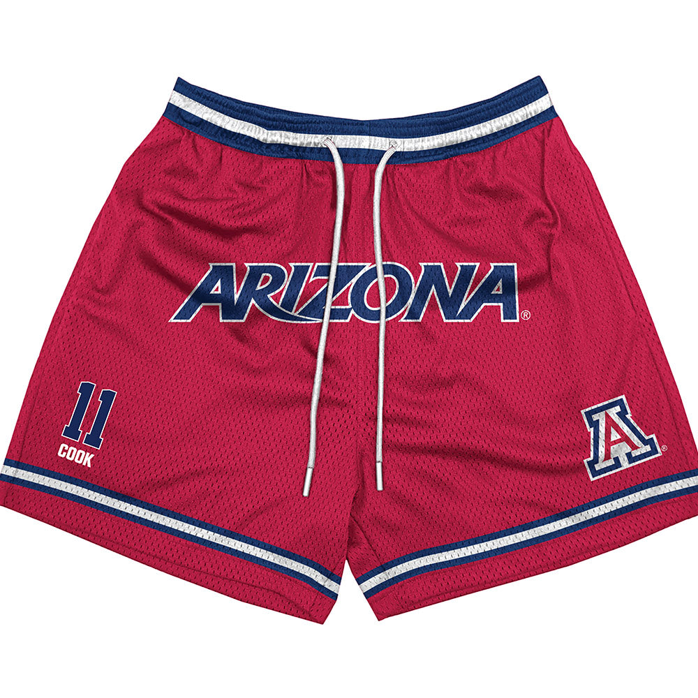 Arizona - NCAA Men's Basketball : Jackson Cook - Shorts-0