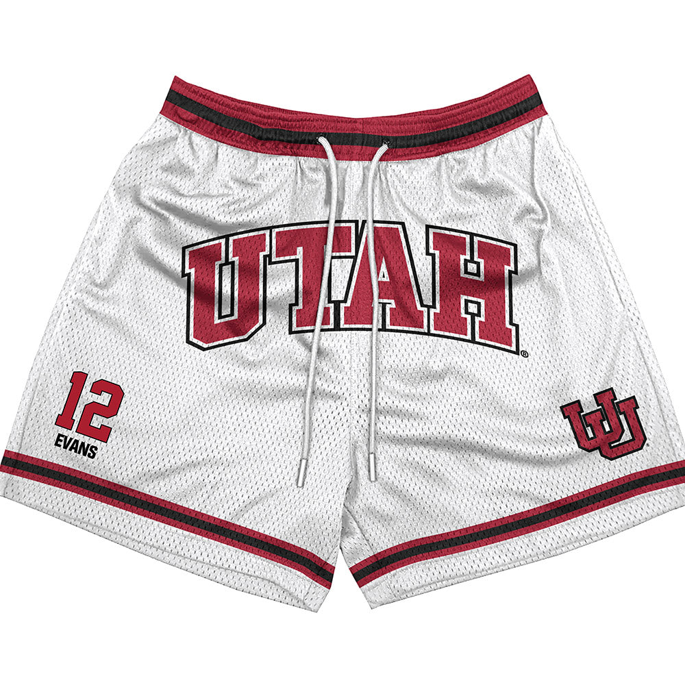Utah - NCAA Women's Basketball : Chyra Evans - Shorts-0