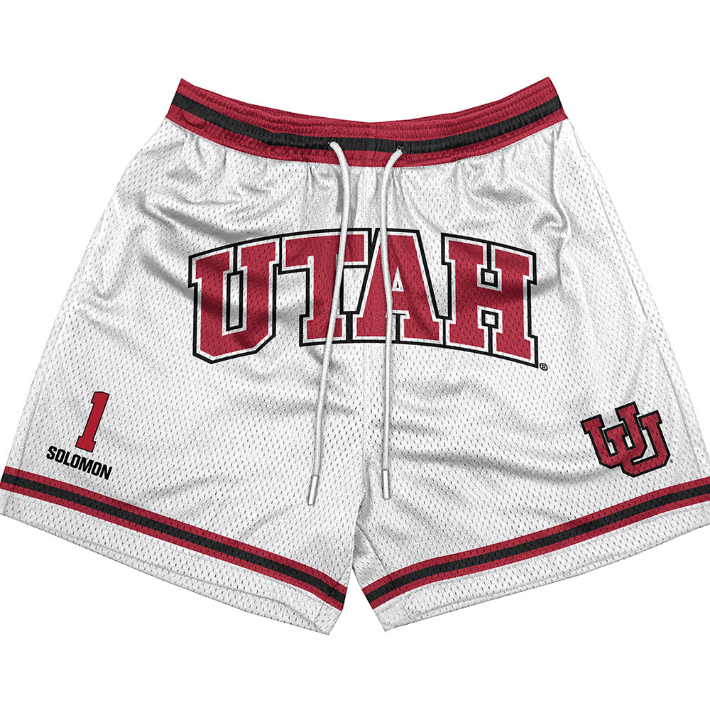 Utah - NCAA Women's Soccer : Anna Solomon - Shorts-0