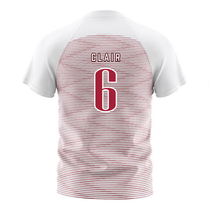 St. Joe's - NCAA Men's Soccer : Conor Clair - White Soccer Jersey-1