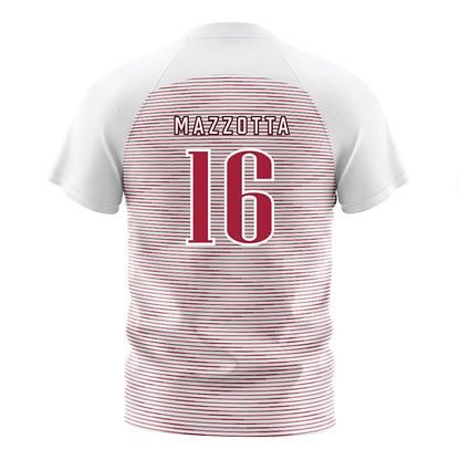 St. Joe's - NCAA Men's Soccer : Matteo Mazzotta - White Soccer Jersey-1