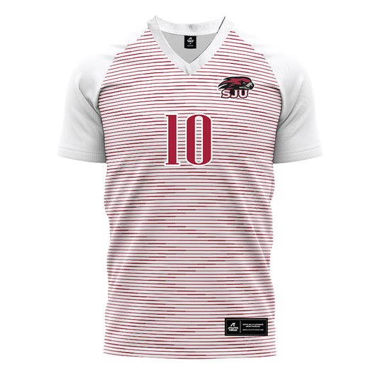 St. Joe's - NCAA Men's Soccer : Patrick Vani - White Soccer Jersey
