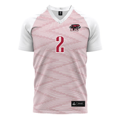St. Joe's - NCAA Men's Soccer : Jake Ross - White Soccer Jersey-0