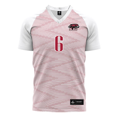 St. Joe's - NCAA Men's Soccer : Conor Clair - White Soccer Jersey-0
