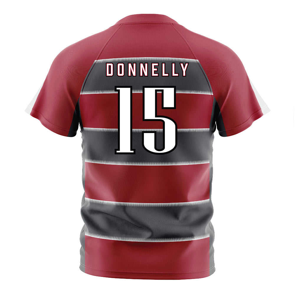 St. Joe's - NCAA Men's Soccer : Aidan Donnelly - Red Soccer Jersey-1