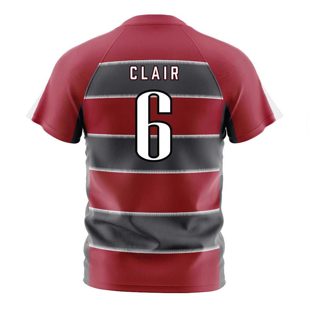 St. Joe's - NCAA Men's Soccer : Conor Clair - Red Soccer Jersey-1