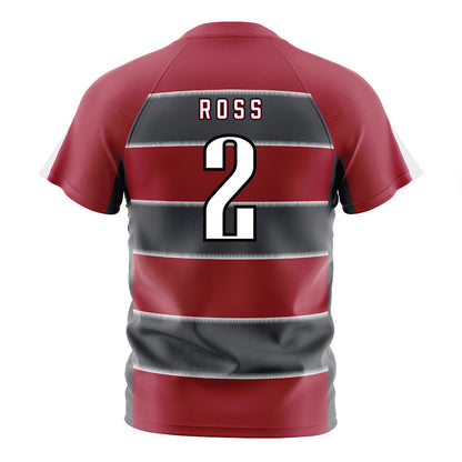 St. Joe's - NCAA Men's Soccer : Jake Ross - Red Soccer Jersey-1