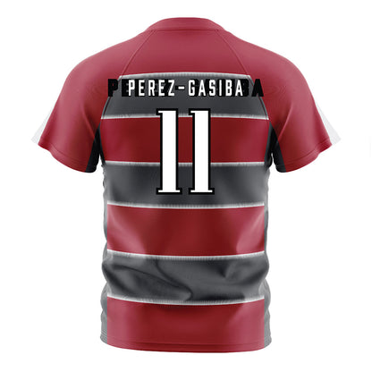 St. Joe's - NCAA Men's Soccer : Sebastian Perez-Gasiba - Red Soccer Jersey-1