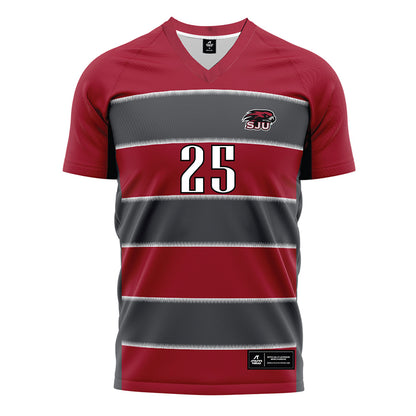 St. Joe's - NCAA Men's Soccer : Nate Bunting - Red Soccer Jersey