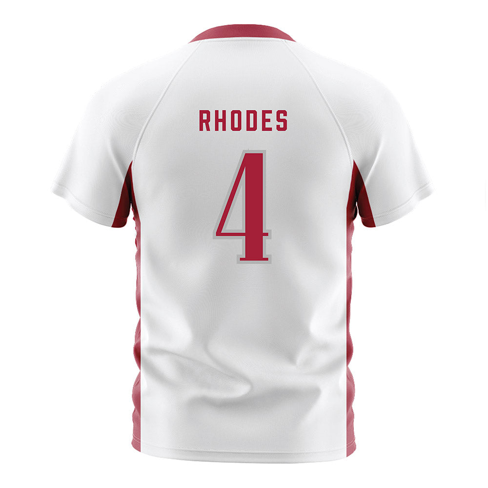 St. Joe's - NCAA Women's Soccer : Ashley Rhodes - White Soccer Jersey-1