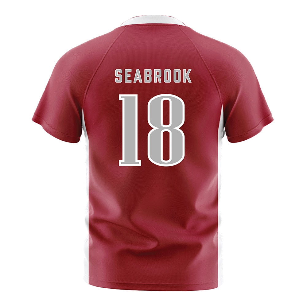St. Joe's - NCAA Women's Soccer : Erin Seabrook - Red Soccer Jersey-1