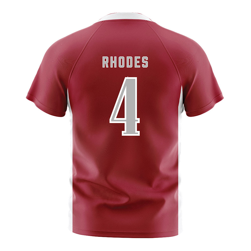 St. Joe's - NCAA Women's Soccer : Ashley Rhodes - Red Soccer Jersey-1